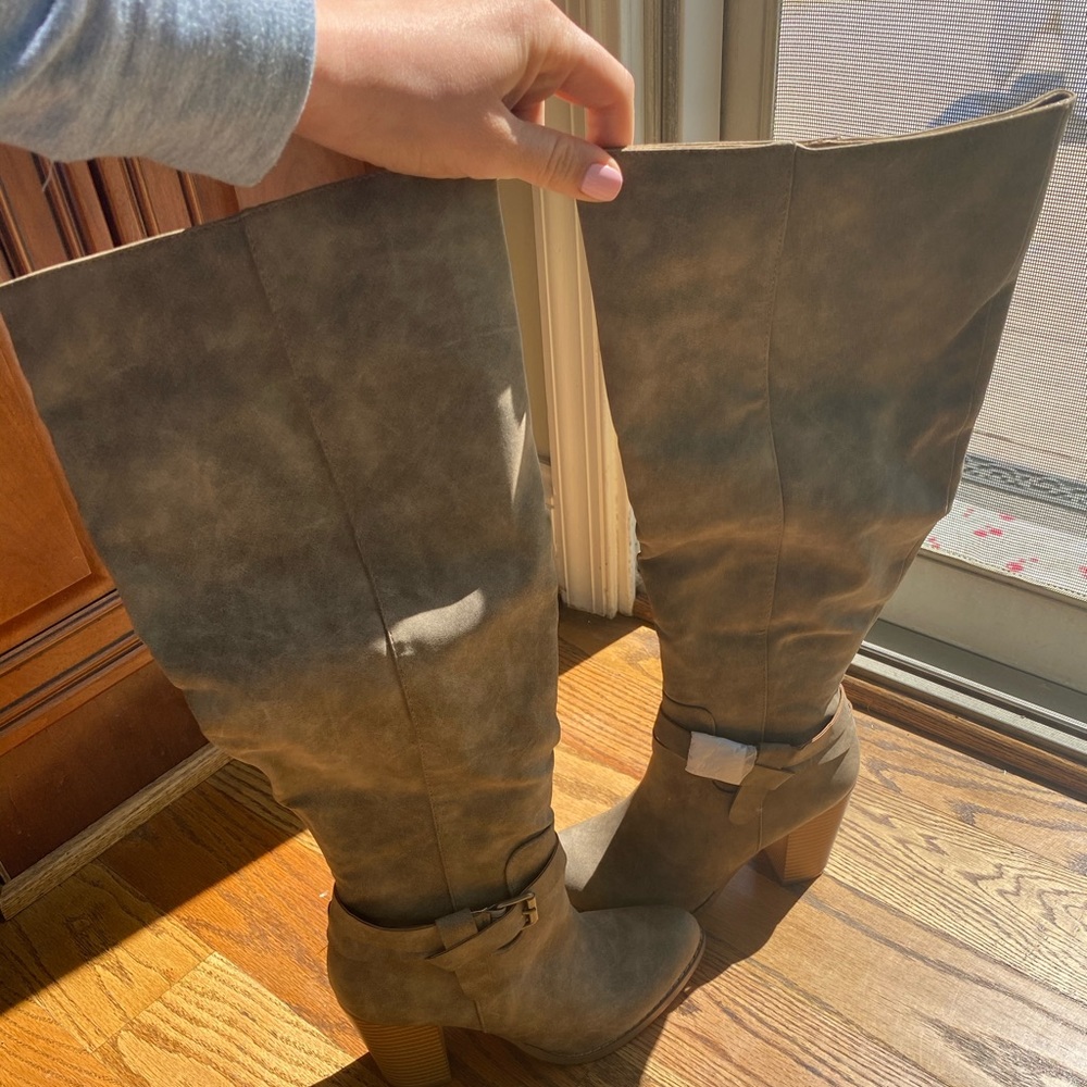 Knee high boots